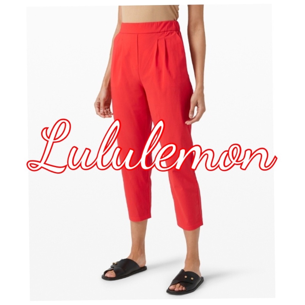 NWT Lululemon Your True Trouser HR Crop